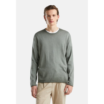 United Colors of Benetton Pullover WITH RAW CUT FINISH - 01 - 4BE22Q05R|C11