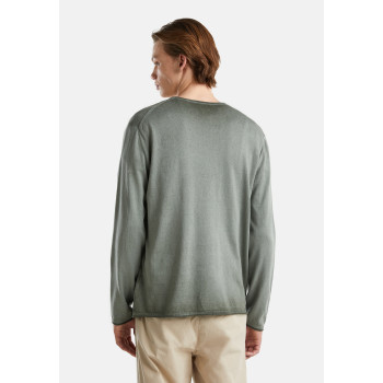 United Colors of Benetton Pullover WITH RAW CUT FINISH - 01 - 4BE22Q05R|C11