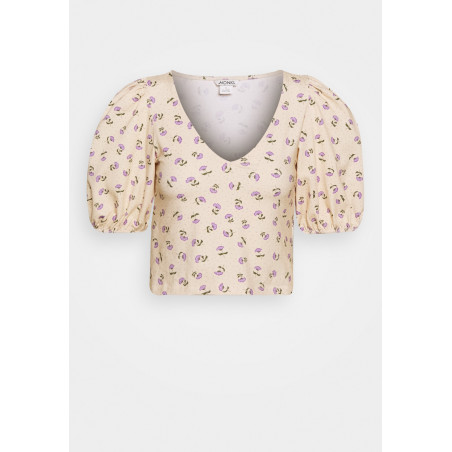 Monki T-shirt basique MALENA - 01 - MOQ21D06C|E11