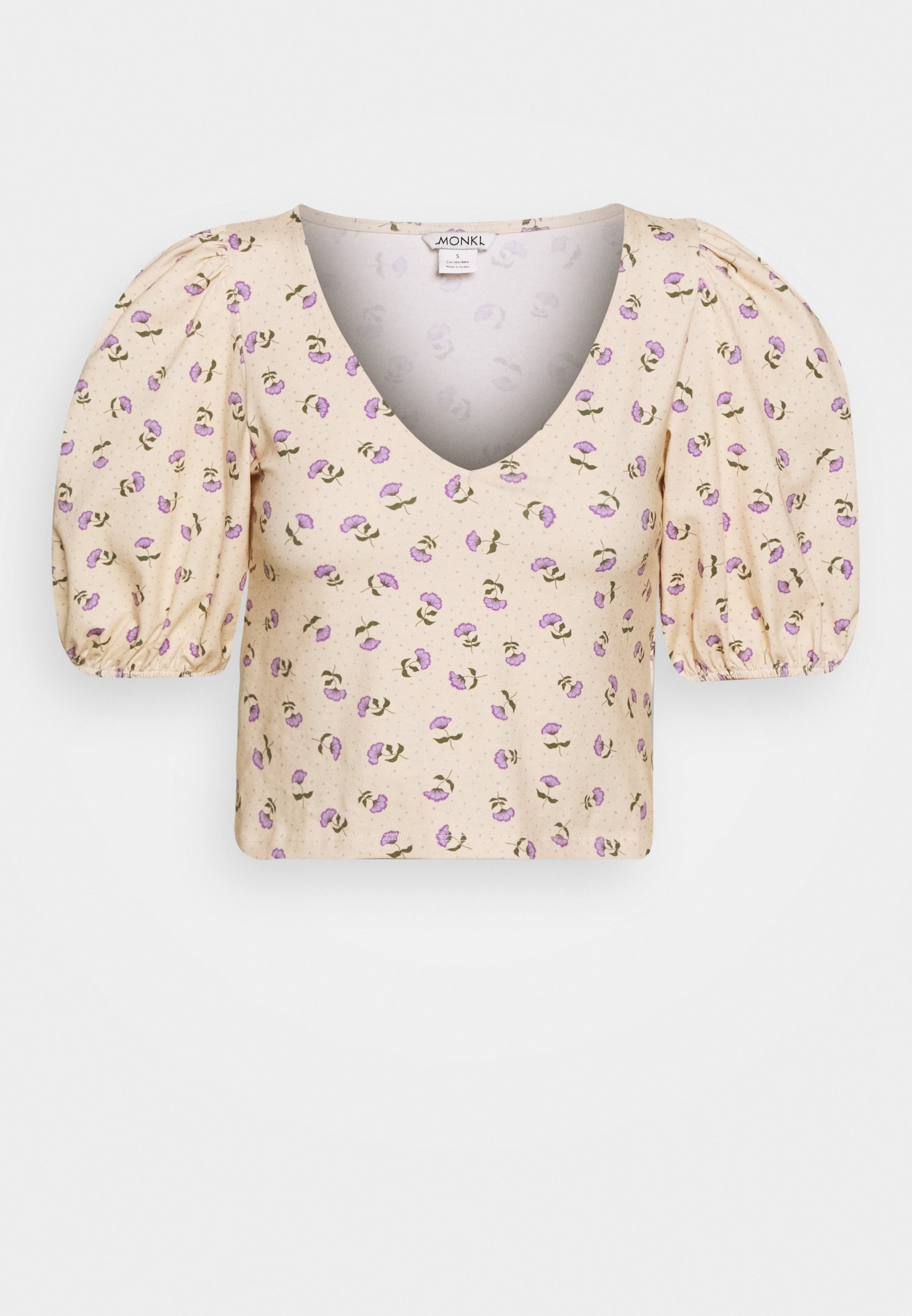 Monki T-shirt basique MALENA - 01 - MOQ21D06C|E11