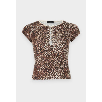 Even&Odd T-shirt imprimé LEOPARD TEE - 01 - EV421D2K4|T11