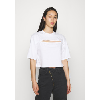 Monki T-shirt imprimé  - 01 - MOQ21D083|A11