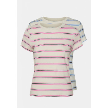 Monki T-shirt basique  - 01 - MOQ21D0C3|J11