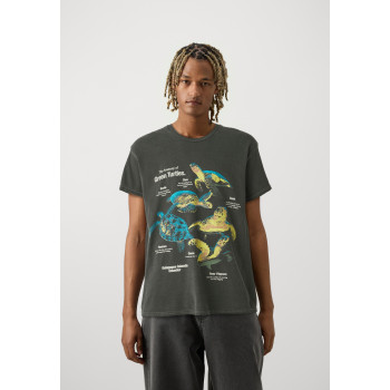 BDG Urban Outfitters T-shirt imprimé ANATOMY TURTLES TEE UNISEX - 01 - QX72100A3|Q11