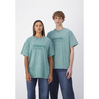 BDG Urban Outfitters T-shirt imprimé OVERSIZED LOGO ACID TEE UNISEX - 01 - QX7210089|M11