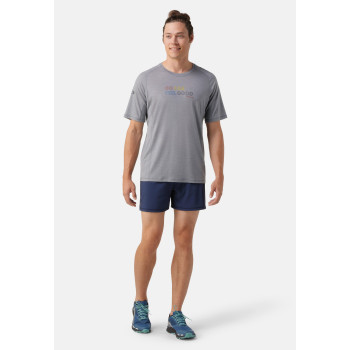 Smartwool T-shirt imprimé ACTIVE ULTRALITE GRAPHIC SHORT SLEEVE - 01 - WO944K006|C11