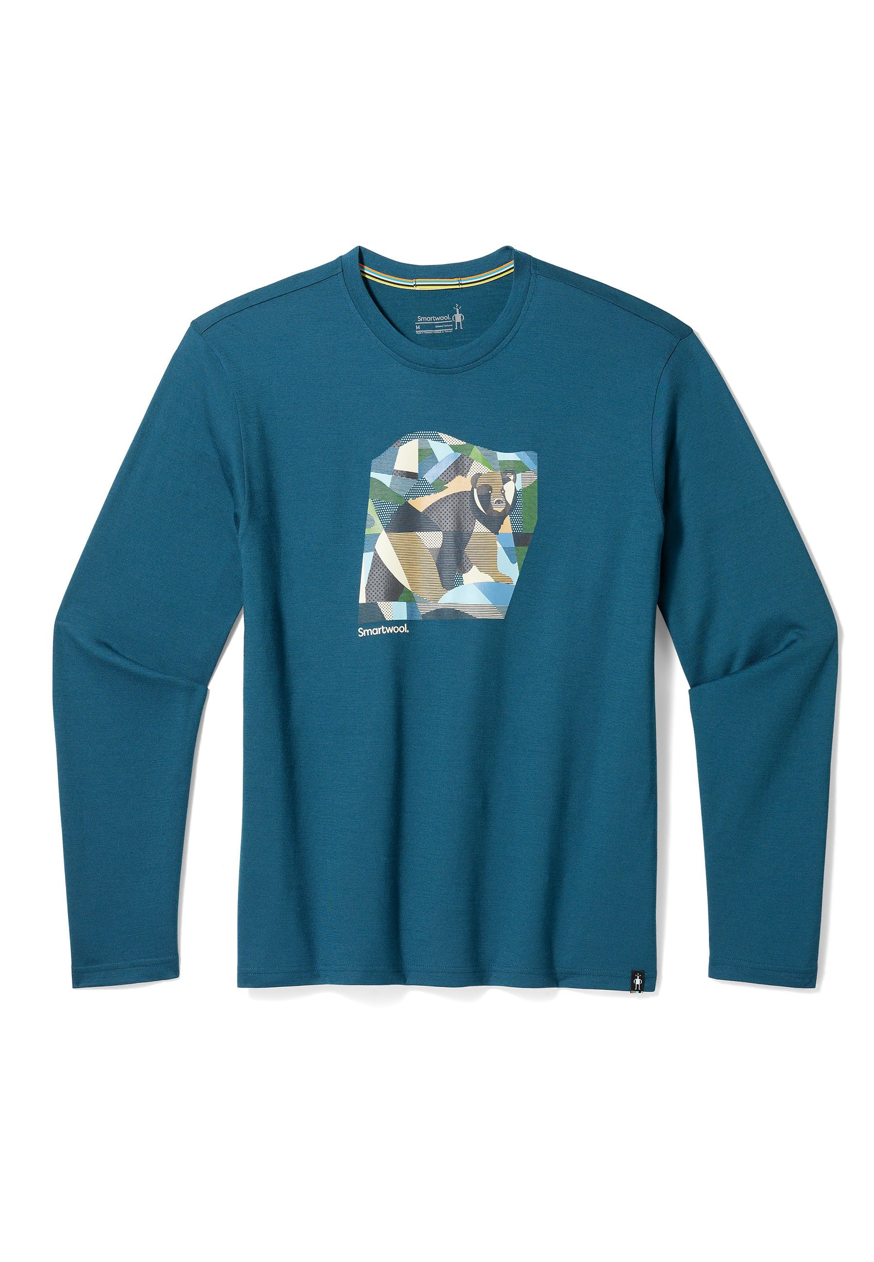 Smartwool T-shirt imprimé BEAR COUNTRY GRAPHIC LONG SLEEVE - 01 - WO944K00F|K11