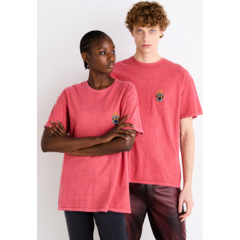 BDG Urban Outfitters T-shirt basique CREST TEE UNISEX - 01 - QX721008I|G11