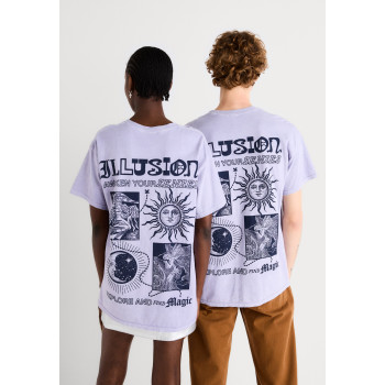 BDG Urban Outfitters T-shirt imprimé ILLUSION TEE UNISEX - 01 - QX721008Q|I11