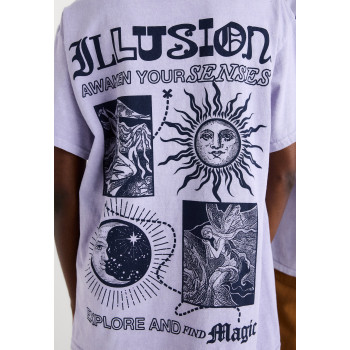 BDG Urban Outfitters T-shirt imprimé ILLUSION TEE UNISEX - 01 - QX721008Q|I11