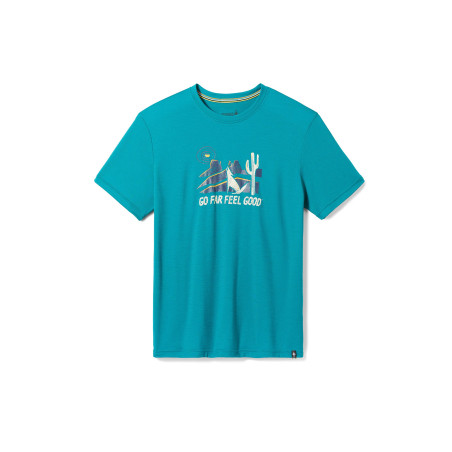 Smartwool T-shirt imprimé MOONLIGHT DESERT GRAPHIC SHORT SLEEVE - 01 - WO944K005|K11