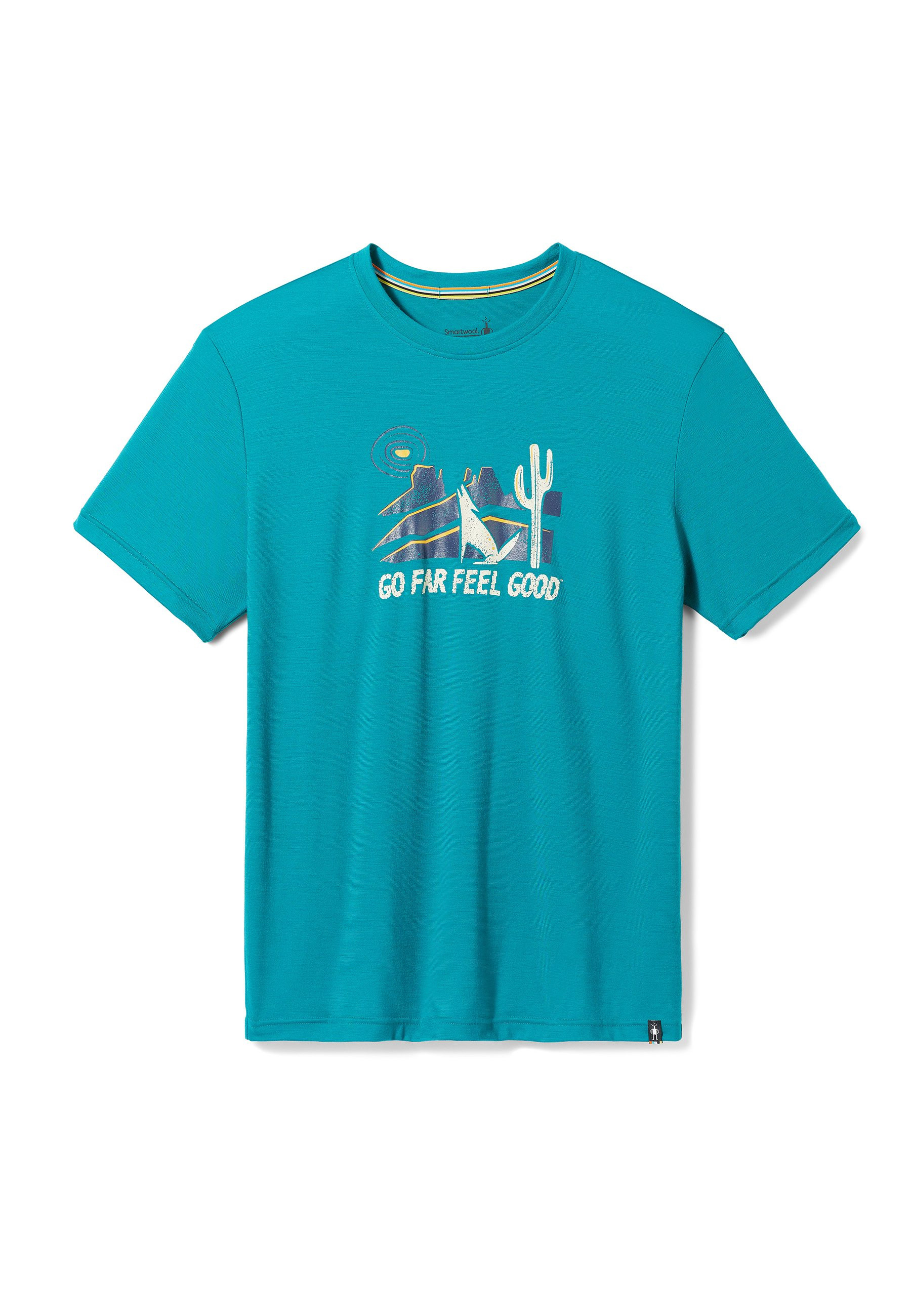 Smartwool T-shirt imprimé MOONLIGHT DESERT GRAPHIC SHORT SLEEVE - 01 - WO944K005|K11