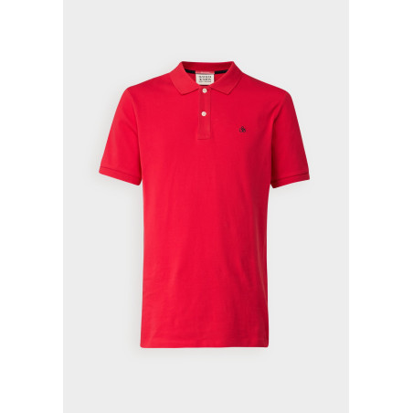 Scotch & Soda Polo ESSENTIALS UNISEX - 01 - ZZO1ZZQ16|G00