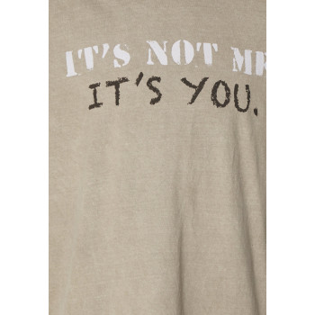 BDG Urban Outfitters T-shirt imprimé ITS NOT YOU TEE UNISEX - 01 - QX7210081|B11