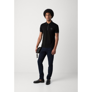 Antony Morato Polo SLIM FIT WITH RUBBER INJECTION LOGO PRINT - 01 - A1822P01Z|Q11