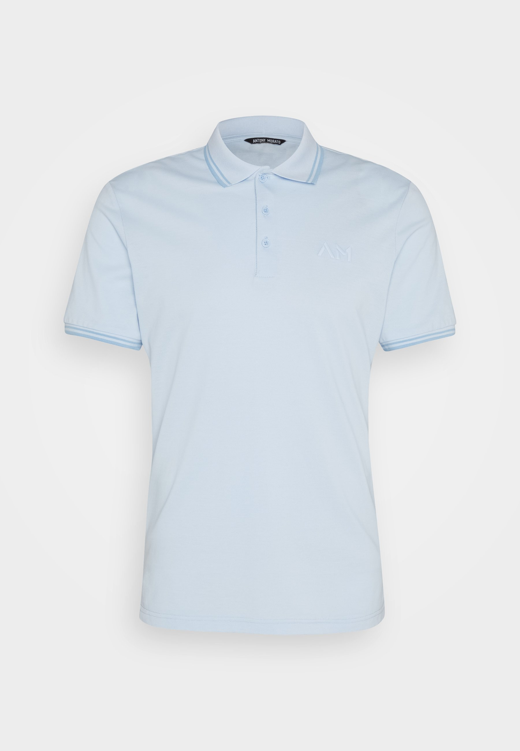 Antony Morato Polo REGULAR FIT IN MERCERIZED WITH EMBROIDERED LOGO - 01 - A1822P01L|K11