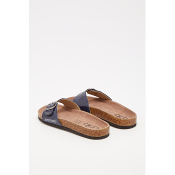 Mules vernies Disley - Bleu marine - 02 - 33593215