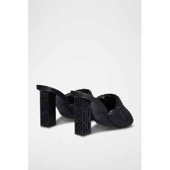 Mules à talons Serena - Noir - 02 - 33694758