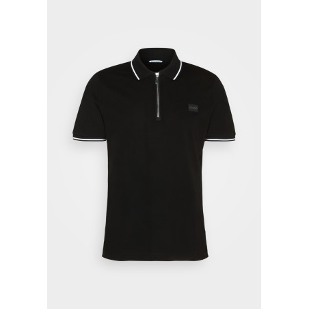 Antony Morato Polo REGULAR FIT WITH RUBBER BADGE WITH METAL LOGO - 01 - A1822P01P|Q11