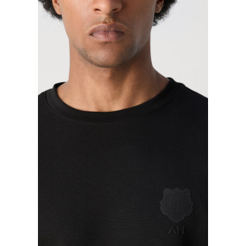 Antony Morato Sweatshirt SLIM FIT WITH RUBBER INJECTION PRINT - 01 - A1822S07O|Q11