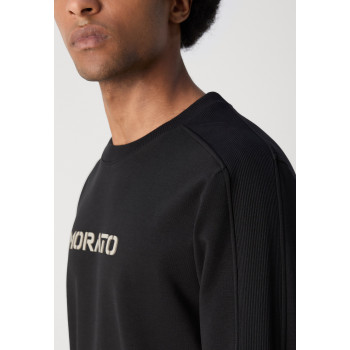 Antony Morato Sweatshirt RELAXED FITWITH LATEX LOGO PRINT - 01 - A1822S07L|Q11