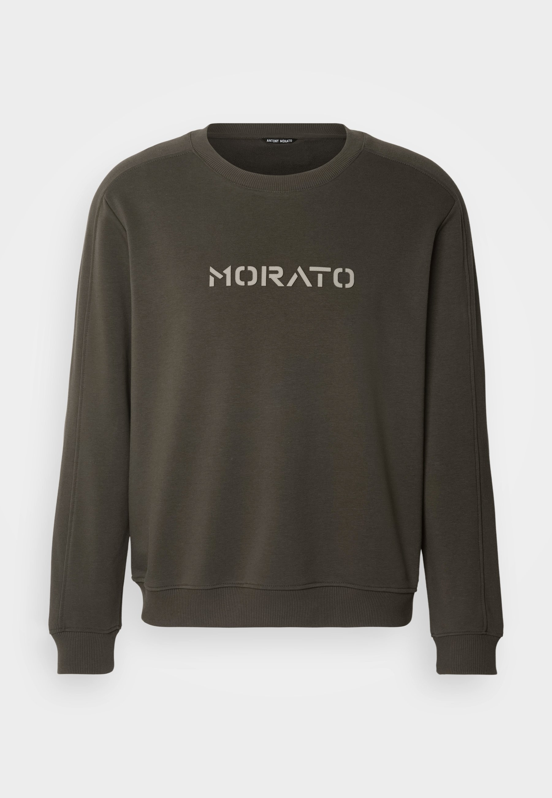 Antony Morato Sweatshirt RELAXED FITWITH LATEX LOGO PRINT - 01 - A1822S07L|N11