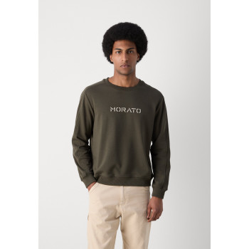 Antony Morato Sweatshirt RELAXED FITWITH LATEX LOGO PRINT - 01 - A1822S07L|N11