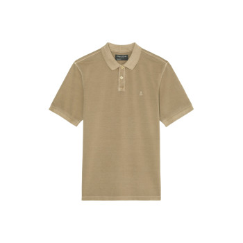 Marc O'Polo Polo SHORT SLEEVE DETAILS SLITS AT HEM EMBROIDERY - 01 - MA322P0AP|B11