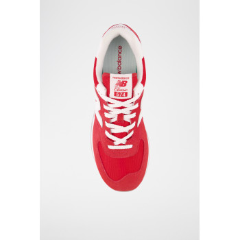 Sneakers en cuir 574 - Rouge et blanc - 02 - 33767264