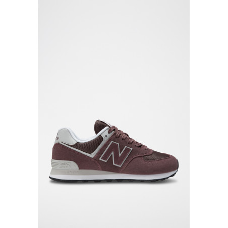 Sneakers en nubuck 574 - Marron - 02 - 33767103