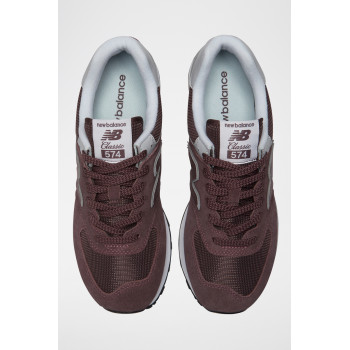 Sneakers en nubuck 574 - Marron - 02 - 33767103