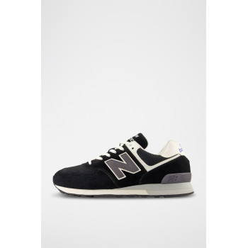 Sneakers en nubuck 574 - Noir - 02 - 33767138