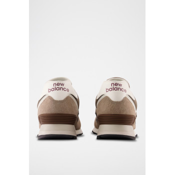 Sneakers en nubuck 574 - Taupe - 02 - 33767141