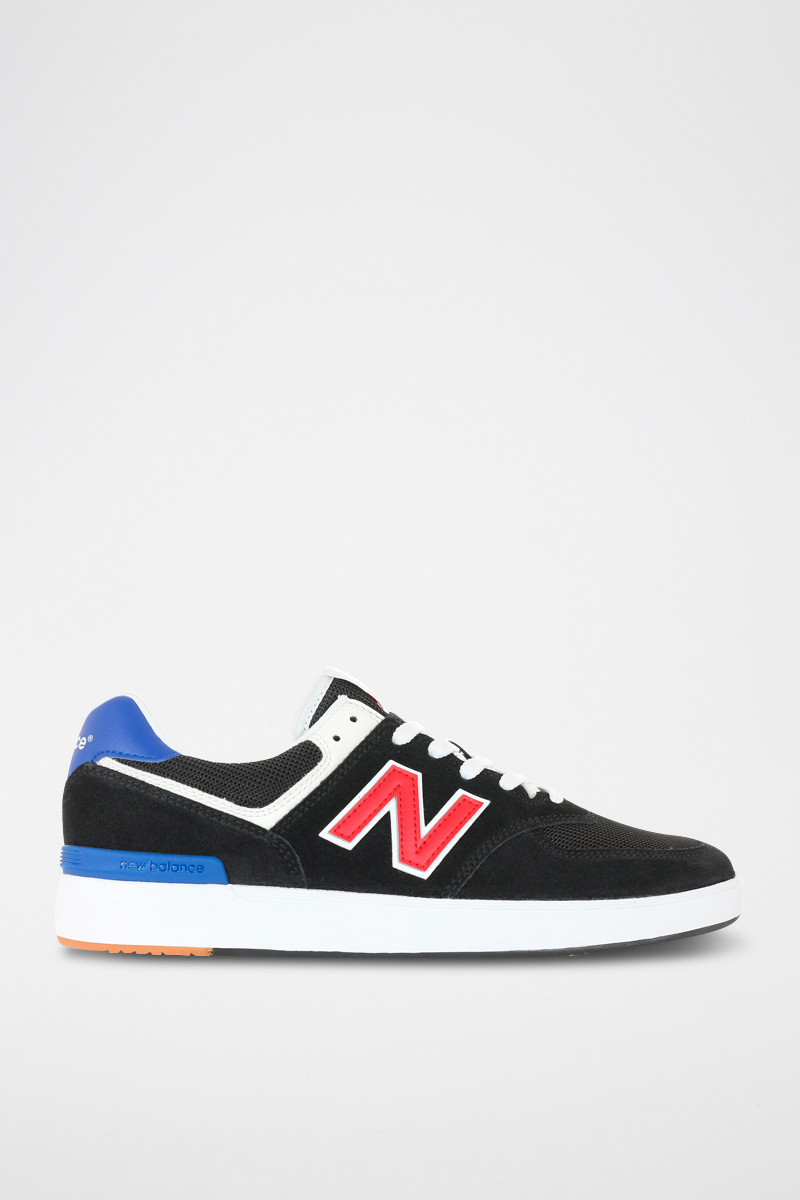 Sneakers en nubuck 574 - Noir - 02 - 33767164