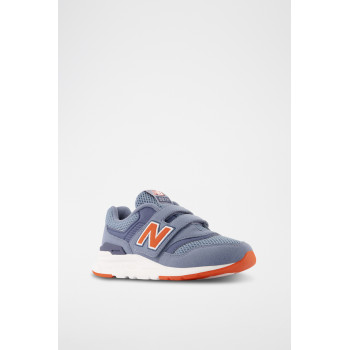 Sneakers 997 - Gris et orange - 02 - 33767201