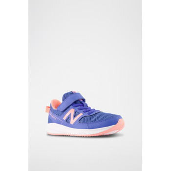 Sneakers 570 - Bleu et corail - 02 - 33767211