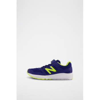 Sneakers 570 - Bleu foncé et jaune - 02 - 33767212