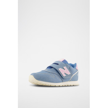 Sneakers 373 - Bleu clair et rose - 02 - 33767220