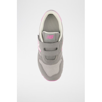 Sneakers 373 - Gris et rose - 02 - 33767225