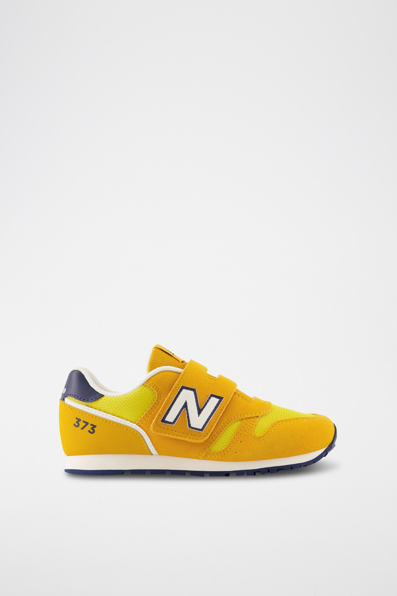 Sneakers 373 - Jaune et bleu - 02 - 33767226