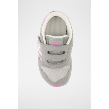 Sneakers 373 - Gris et rose - 02 - 33767233