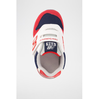 Sneakers 996 - Blanc et rouge - 02 - 33767236