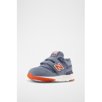 Sneakers 997 - Gris et orange - 02 - 33767238