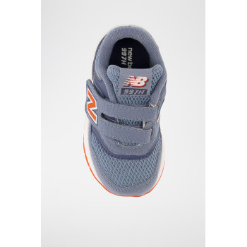 Sneakers 997 - Gris et orange - 02 - 33767238