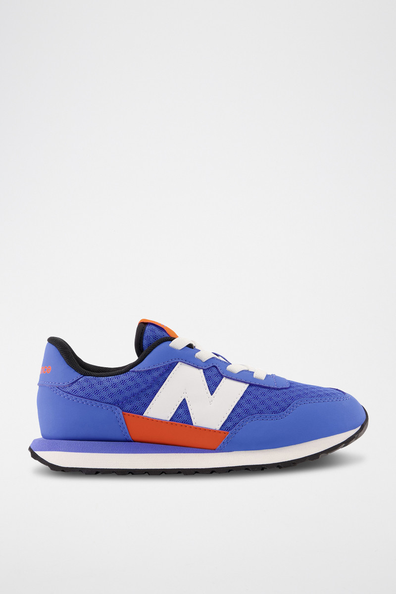 Sneakers 237 - Bleu et blanc - 02 - 33767250