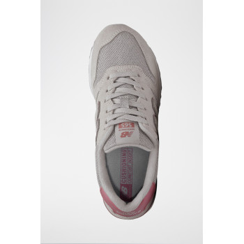 Sneakers en nubuck 565 - Gris - 02 - 33767258