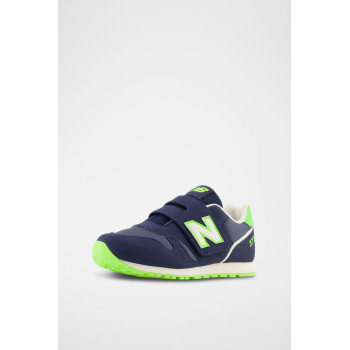 Sneakers 373 - Bleu foncé et vert - 02 - 33767223