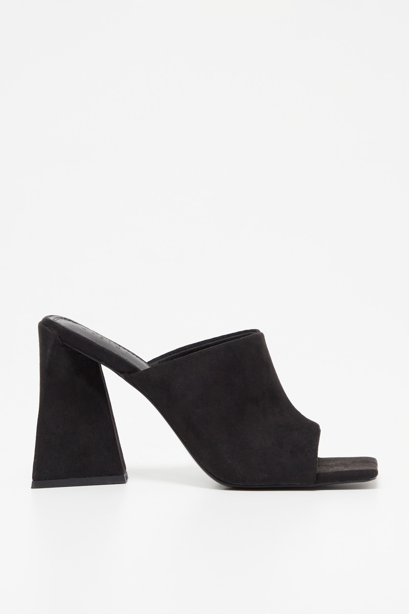 Mules à talons - Noir - 02 - 33144802