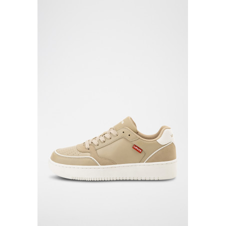 Baskets en nubuck Paige - Beige - 02 - 33665829