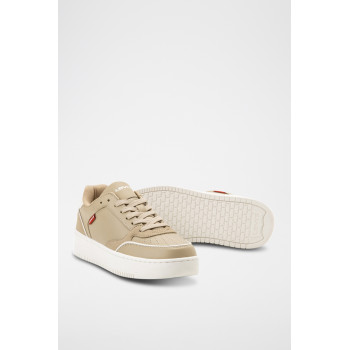 Baskets en nubuck Paige - Beige - 02 - 33665829